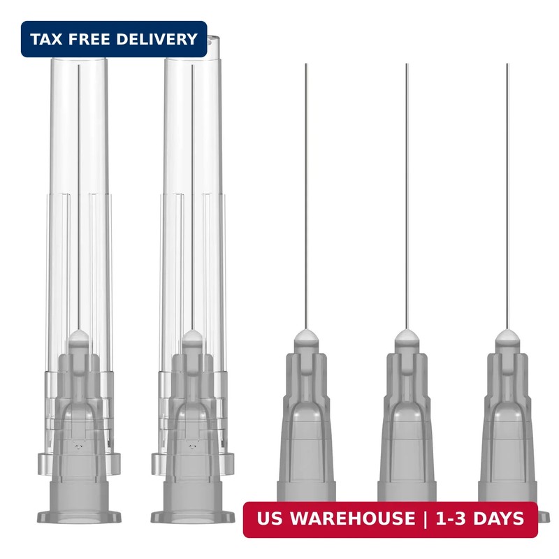 27 Gauge 1 Inch Needle,100 Pcs Luer Lock Needles,Individually Sealed Packages (2 gallery