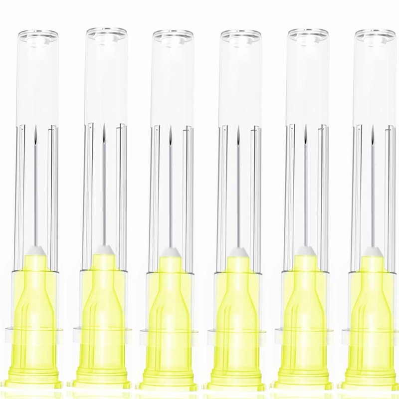 100 Pack 30Ga 1/2 Inch Stainless Steel Dispensing Lab Tools 30G inch