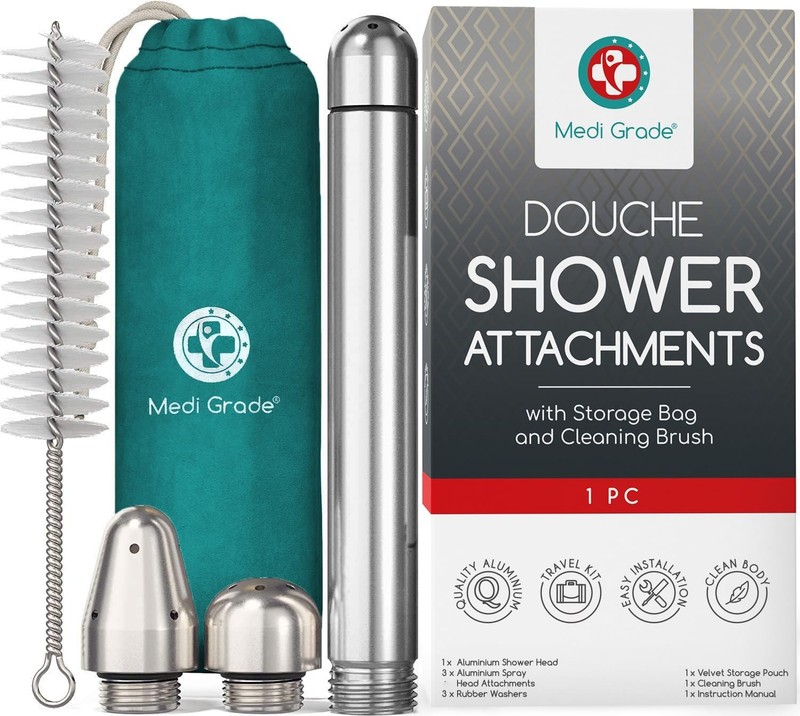 Shower Douche Nozzle for Men & Women – Intimate Cleansing System with Easy...