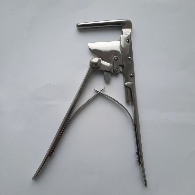 Vintage Soviet Medical SternOtome Guillotine 9″
