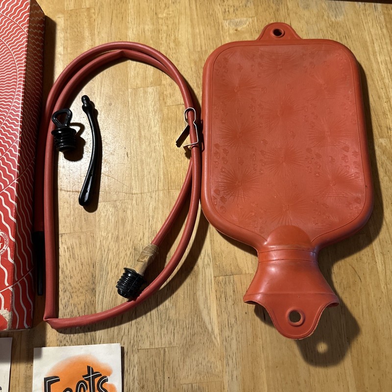 Vintage B.F. Goodrich Combination Syringe and Water Bottle – Sunburst. Akron OH gallery