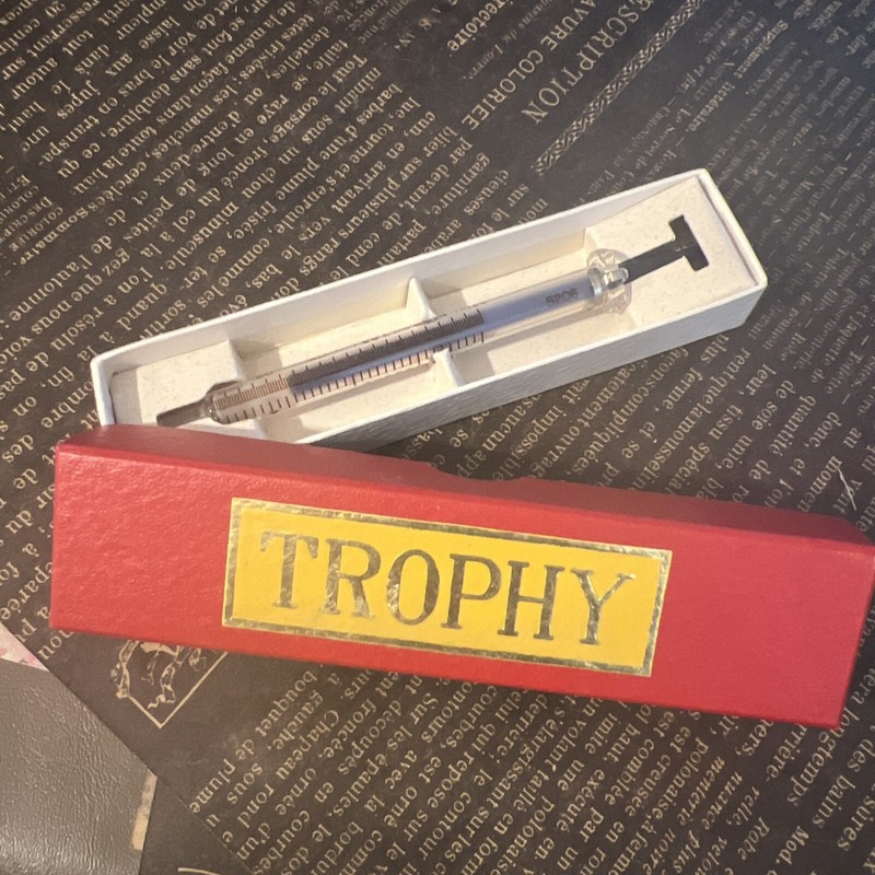 vtg Trophy Tuberculin Syringe 1 CC by Propper mfg co New In Box