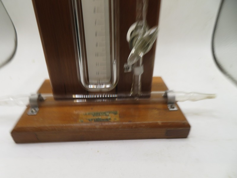 Early Standup desk model Baumanometer wood and fluted glass 15 x 7 inch gallery
