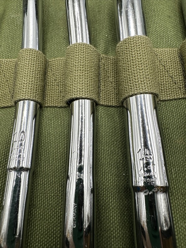 Vintage German Surgical Uterine Dilator Set Chrome Aloe & Sklar gallery