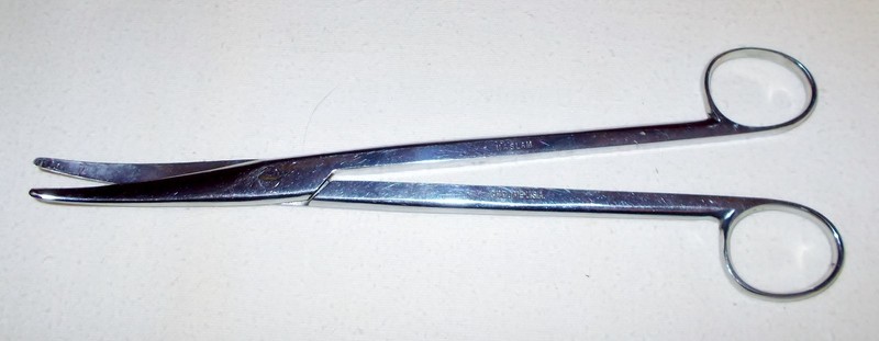 Vintage HASLAM CHROME USA Heavy Curved Angle FORCEPS + gallery