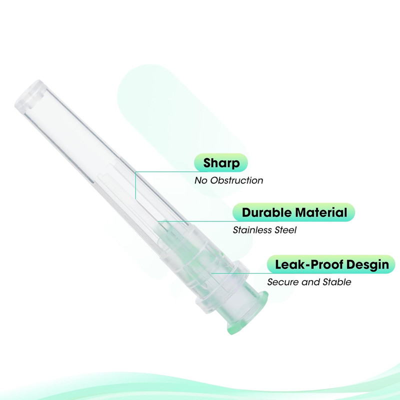 100 Pack 32 Gauge 0.16 Inch Needle 4Mm with Cap, 32 Ga Disposable Needles for In gallery
