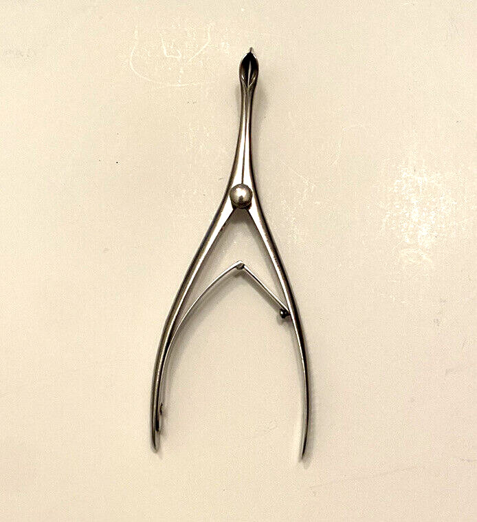 Vintage Nasal Speculum Germany Stainless Steel