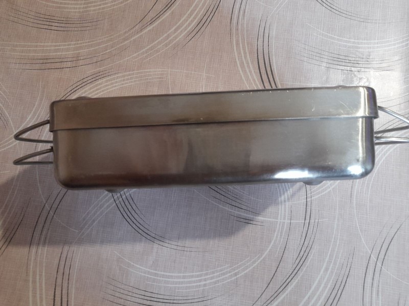 Vintage Sterilizer Soviet USSR; Original Stainless Steel Metal Medical gallery