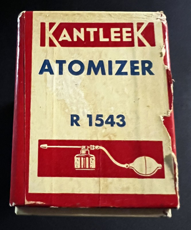 Vintage Rexall Kantleek Glass Atomizer Medical Perfume gallery