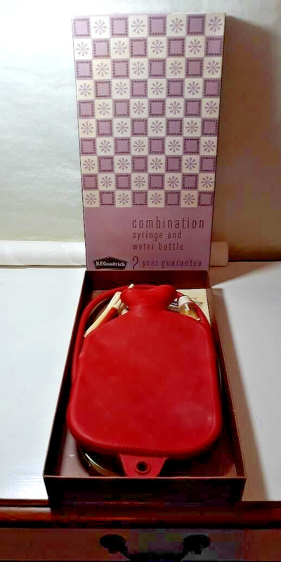 VTG BF Goodrich Combination Fountain Syringe Hot Water Bottle Enema Douche 25-C gallery