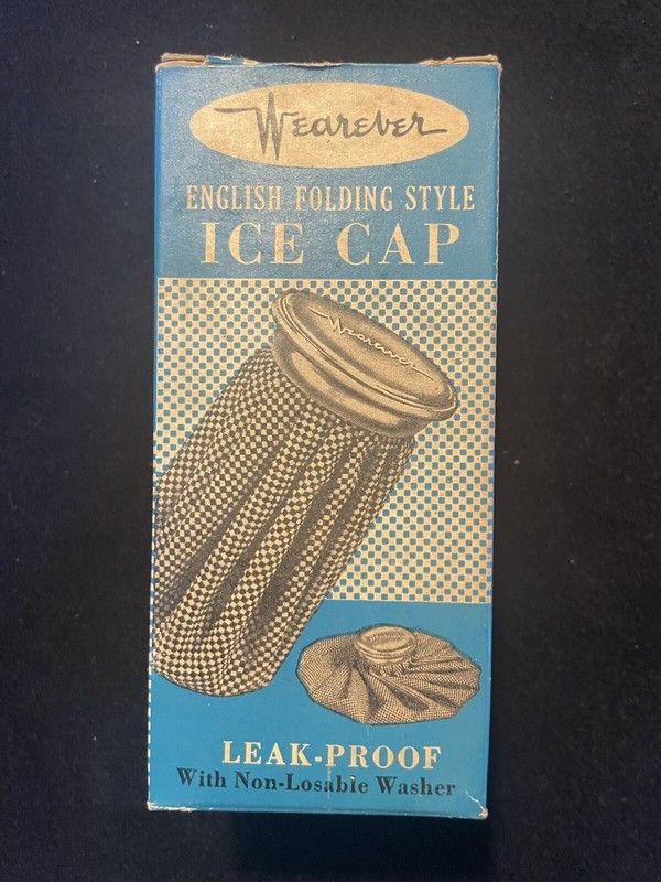 Wearever Ice Cap English Folding Style #153 11" Inch Original Box Vintage