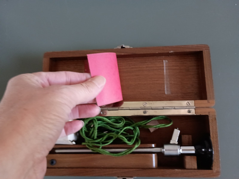 Vintage Welch Allyn Nasopharyngoscope Scope in Wood Case gallery