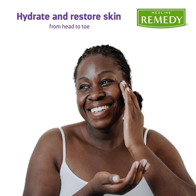 Medline Remedy Essentials Moisturizing Body Lotion (1 Gallon Bottle), 1 Count, F gallery
