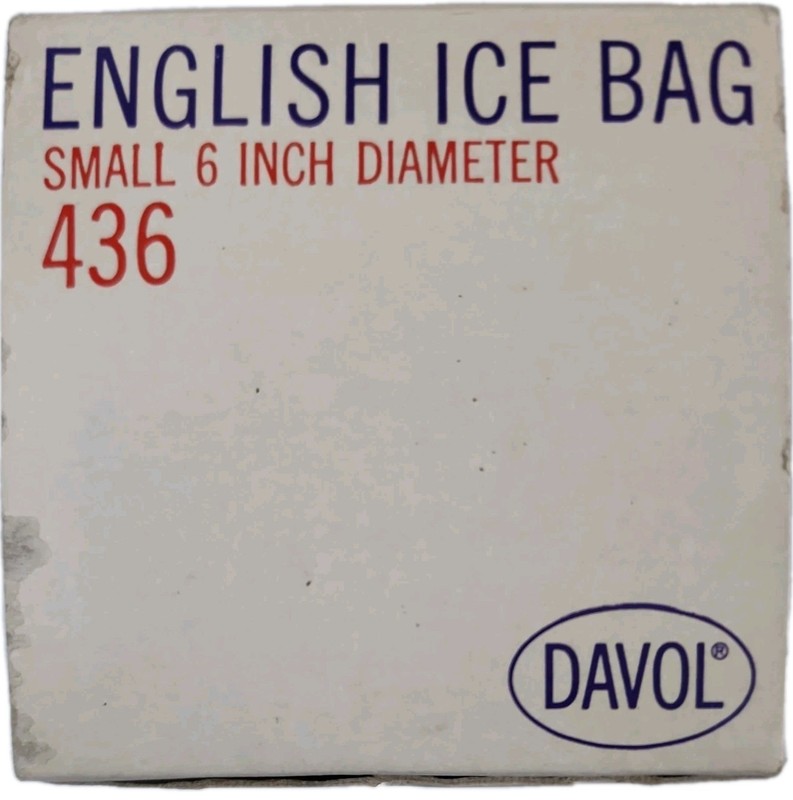 VINTAGE 6" DAVOL ENGLISH ICE BAG (SMALL)) #436 FAST SHIPPING gallery