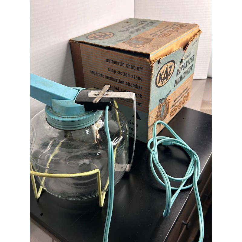Vintage KAZ Electric Vaporizer and Humidifer Model # . 95 W/ Original Box gallery