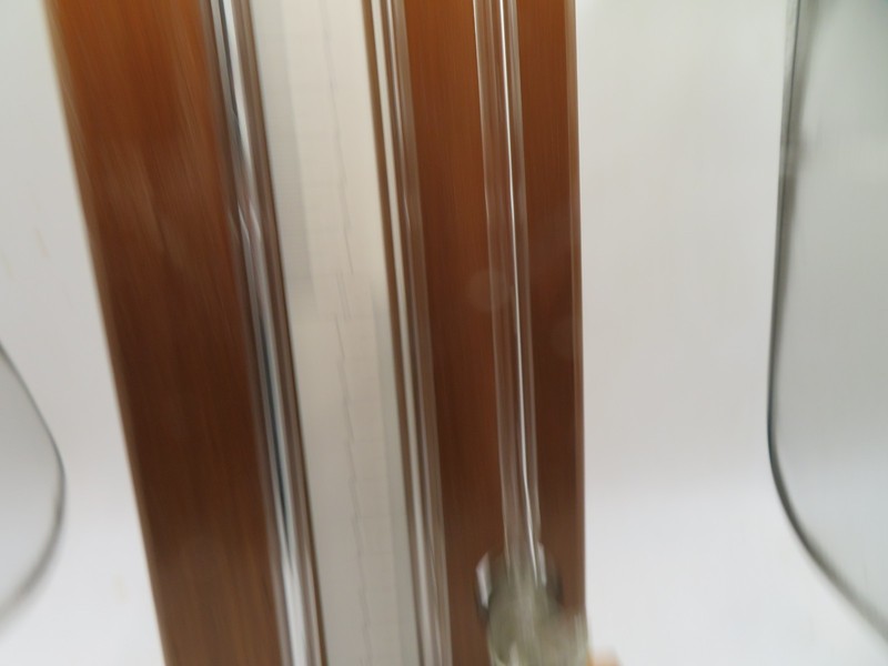 Early Standup desk model Baumanometer wood and fluted glass 15 x 7 inch gallery