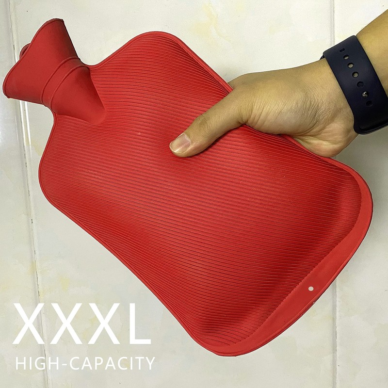2L Home Enema Bag Kit with 2 Tips, 60 Inch Silicone Hose, Red, Red gallery