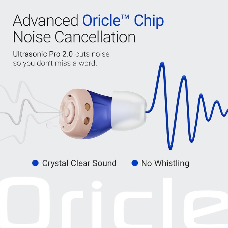 Oricle Standard 2.0 Hearing Aids for Seniors Noise Cancellation gallery
