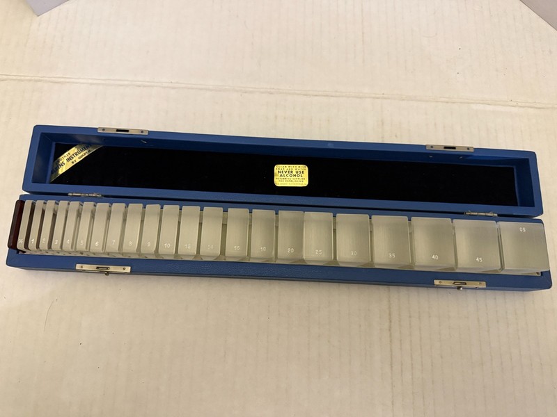 Vintage Berens Loose Prism Set by Gulden Opthalmology Complete Set With Box