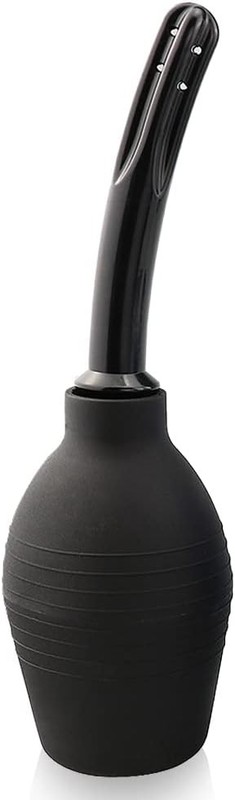 Clean and Healthy Anal Douche for Women,Shower Enema Bulb Cleaner Wash Black