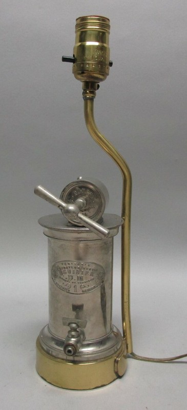Unique 19th C. FRENCH MEDICAL Instrument as Lamp EGUISIER Model #1 circa 1860s