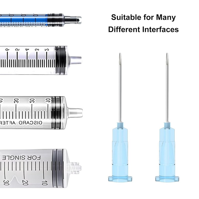 Versatile 23G 1.5'' Needles, 100 Count - Perfect for Liquids and Adaptable Uses gallery