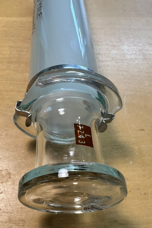 RARE Vintage B-D Yale Glass Syringe - 50cc gallery