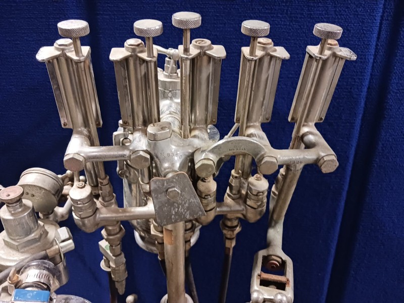Lundy Rochester Antique Vintage Anesthesia Apparatus Set Model: Heidbrink gallery