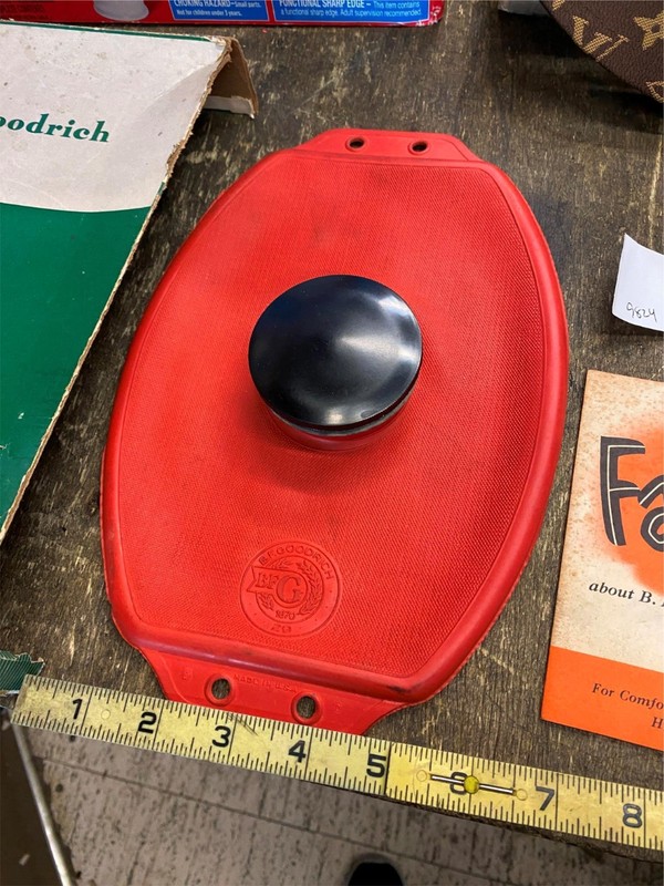 Vtg B f Goodrich Ice Pack Movie prop orig box Dentist Doctor Medicine Antique! gallery