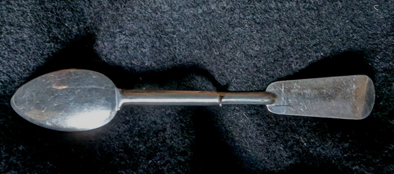 1 Drachm Medicine Spoon 'Standard Spoon Co.' Rochester N.Y., 1884 gallery