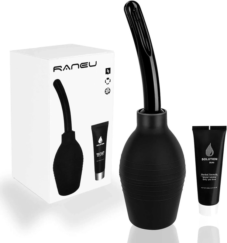 Kit De Bombilla De Enema Con Ducha Anal Lubricante Ducha De Materiales Super…