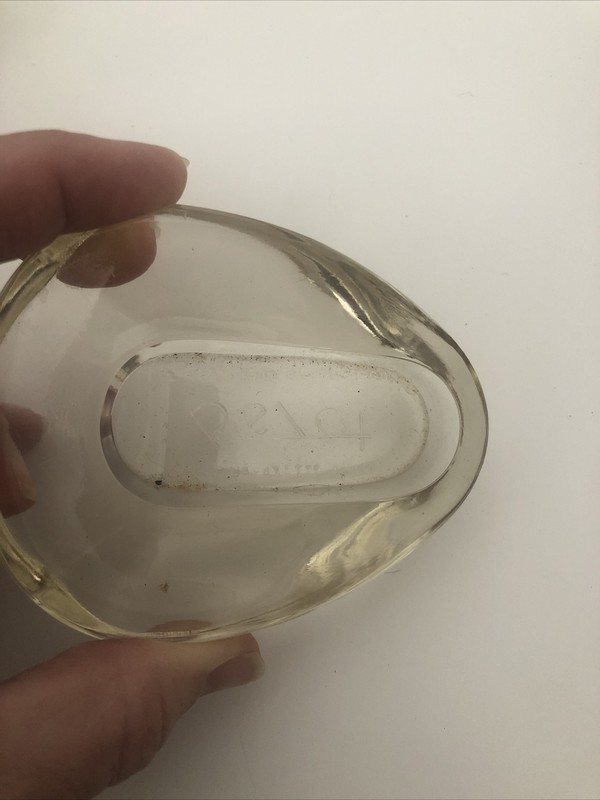 VINTAGE ADVERTISING ASHTRAY JONES METAL PRODUCTS GLASS BEDPAN WEST LAFAYETTE, OH gallery