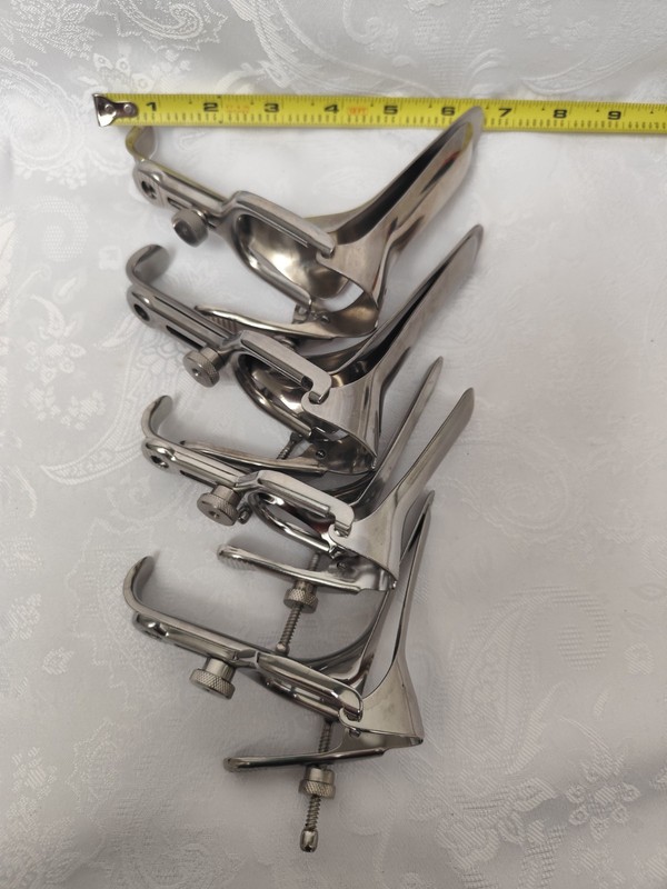 Set of 4 Vintage Speculums - Adult Novelty / BDSM Fetish Collectible – Pre-Owned gallery