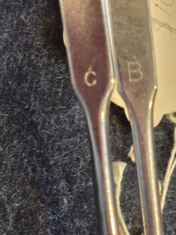 Rare Vintage Sklar USA Beck-Schenk Nerve Hook Set 4pc A-D w/ Original Tags gallery