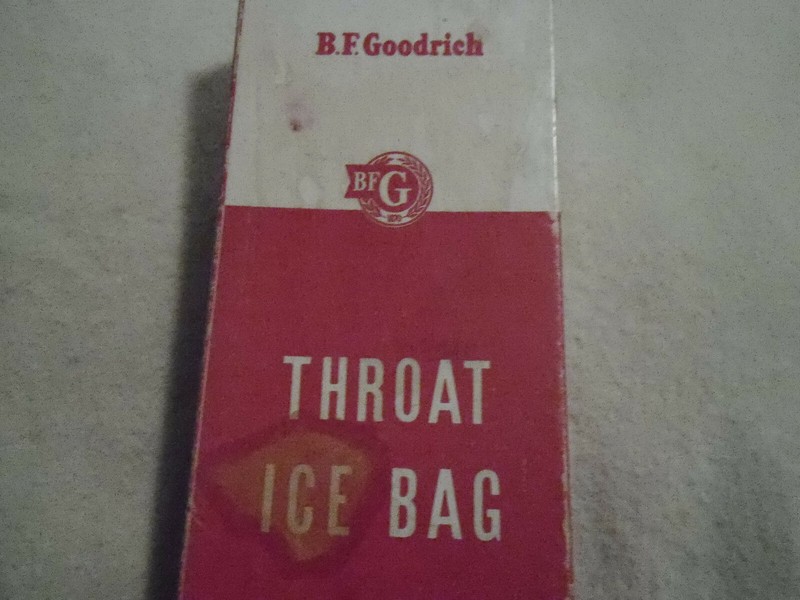 Vintage B F GOODRICH Throat Ice Bag w Original Box gallery