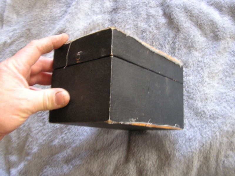 Vintage Box with Purple Velvet