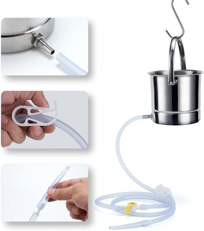 Coffee Enema Bucket Kit, Kit for Colon Cleansing Bucket, Home Colonic... gallery