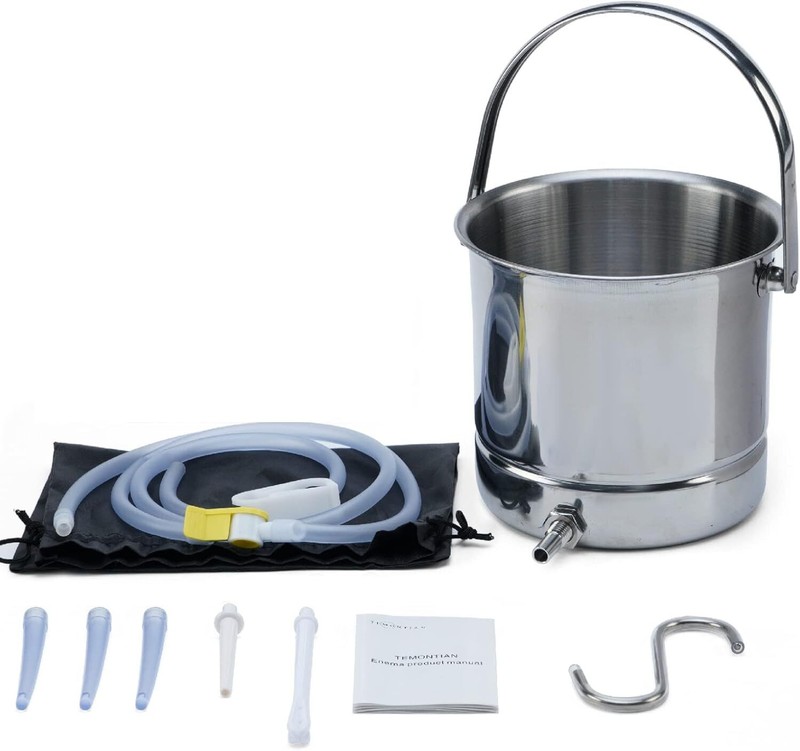 Coffee Enema Bucket Kit, Kit for Colon Cleansing Bucket, Home Colonic…