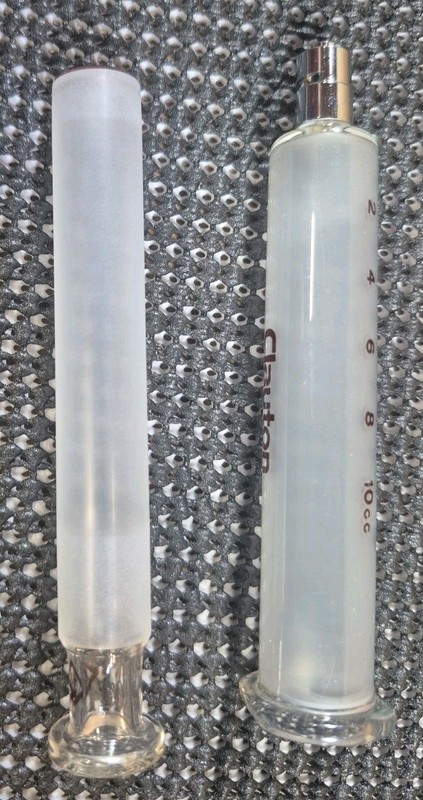 Vintage Clayton Interchangeable 10cc Glass Syringe gallery
