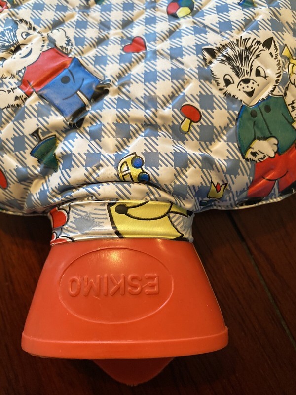 Vintage Richard Scarry Children’s Eskimo Hot Water Bottle Movie Prop Rare gallery