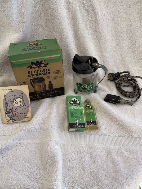 VINTAGE ANTIQUE KAZ NO. 45 ELECTRIC VAPORIZER