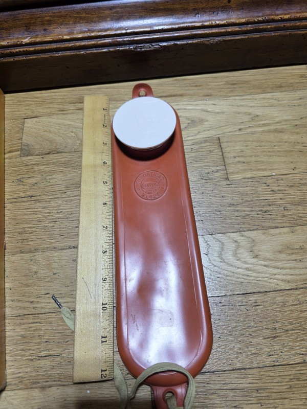 Vintage DAVOL "THROAT BAG" #424 Hot Water Throat and spine ice bag - Made in USA gallery