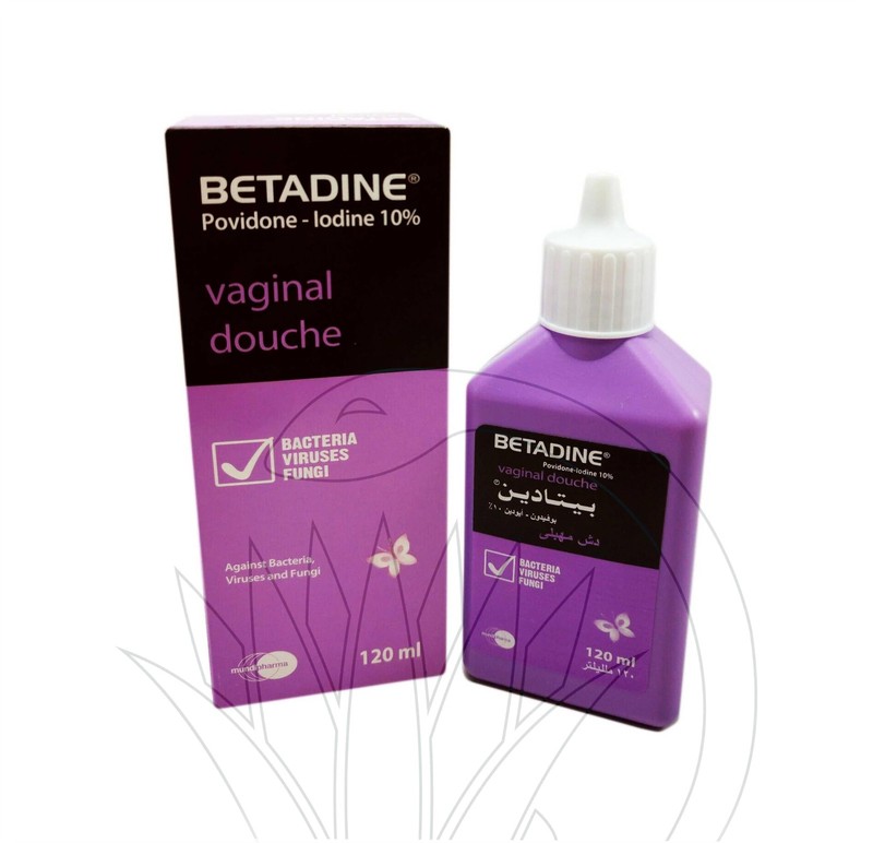 Betadinė Vaginal Douche for Women Care (120 ml) Purple