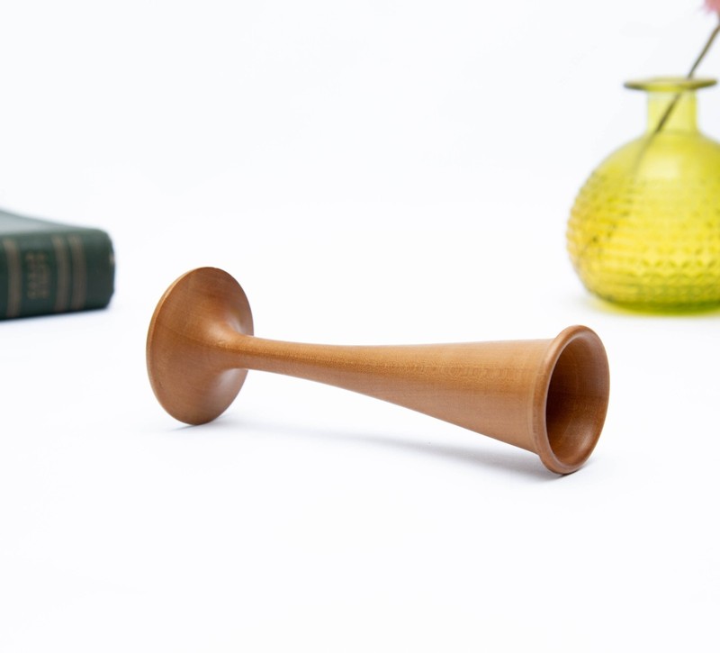 Vintage Wooden Pinard Stethoscope circa Mid-20th Century Obstetric Fetal Horn gallery