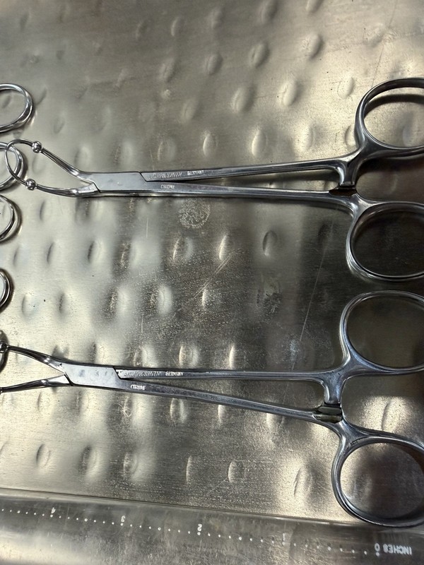 Vintage Surgical Instruments (1930-50s) Babcock Forceps, Clamps, Stitch Scissors gallery