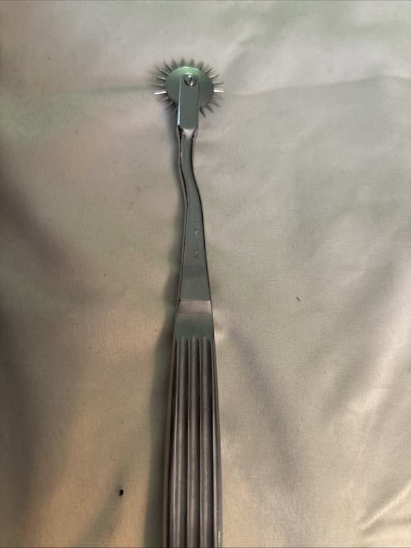Vtg Sklar Chrome Neuro Pinwheel 1 Head Diagnostic Instrument w Leather Case gallery