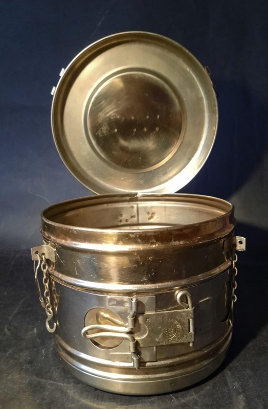 Soviet Medical Sterilization Container USSR Medical Military Equipment Vintage