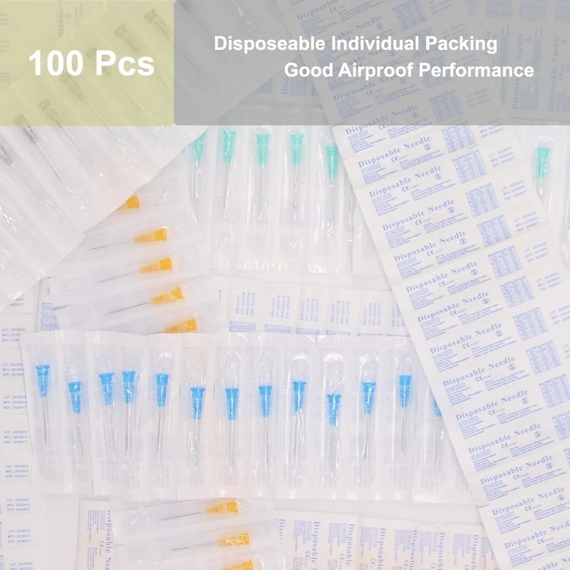 18 Gauge 1 Inch Needle (100Pack),Luer Lock Industrial Accessories Needles,Ind.. gallery