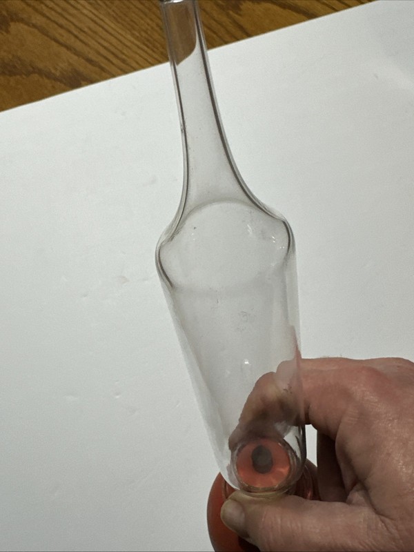 Vintage 1960's MERCER Glass Works 4 oz Glass Bulb Syringe NOS gallery