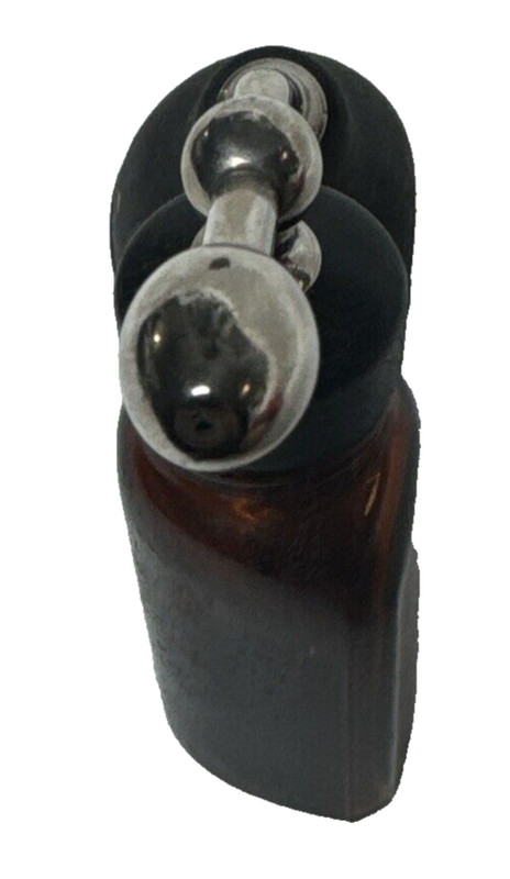 Atlas Jr Atomizer No. 82 Made In USA Original box Amber Glass Vintage gallery